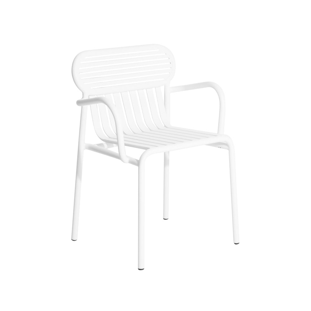 Week-End Garden Outdoor Chair with Armrests (Set of 2)