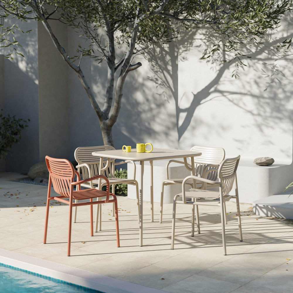 Week-End Garden Outdoor Chair with Armrests (Set of 2)