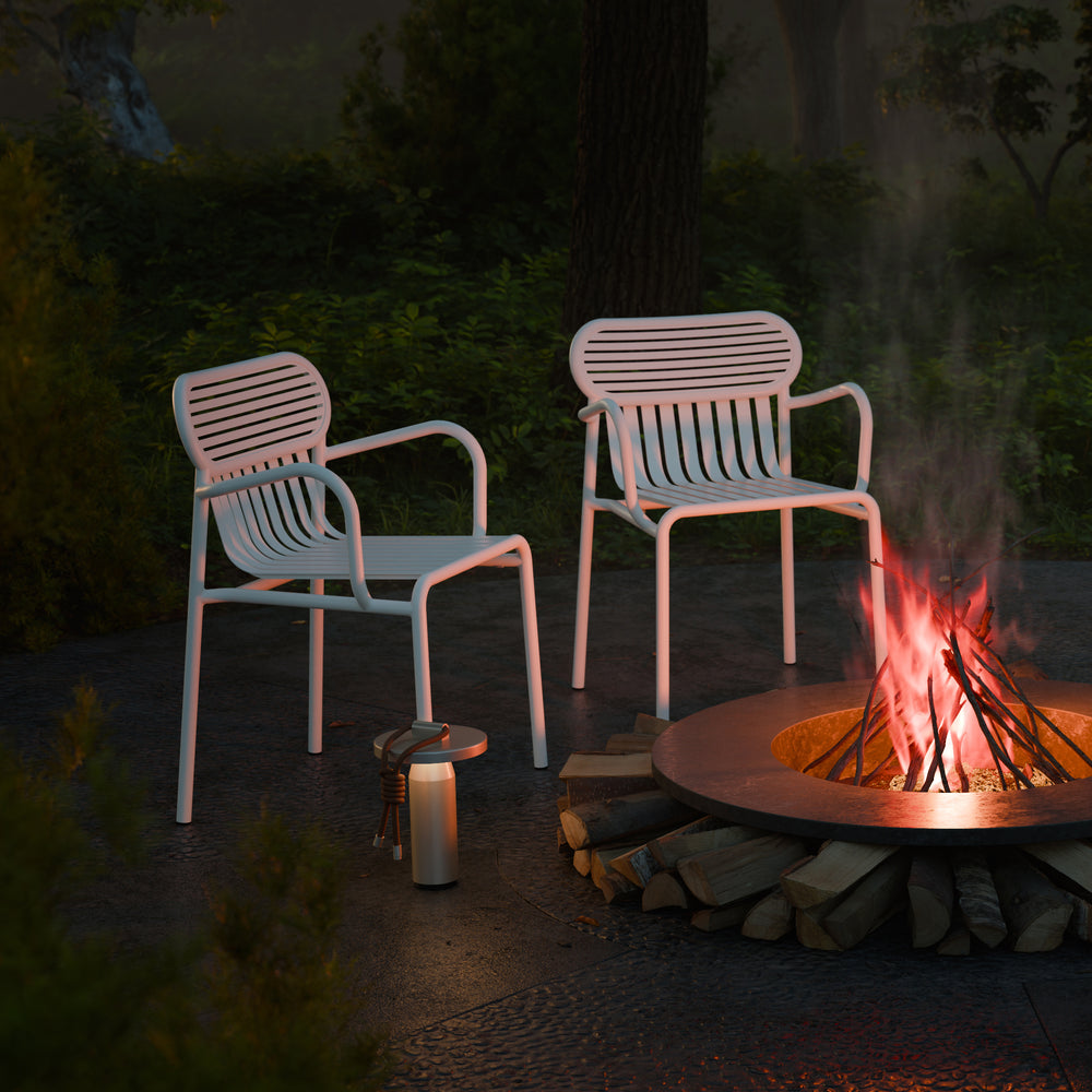 Week-End Garden Outdoor Chair with Armrests (Set of 2)