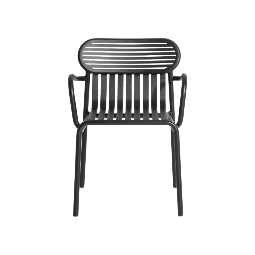 Week-End Garden Outdoor Chair with Armrests (Set of 2)