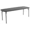 Week-End Slats Dining Table  option Large Rectangle: 86.6 in width