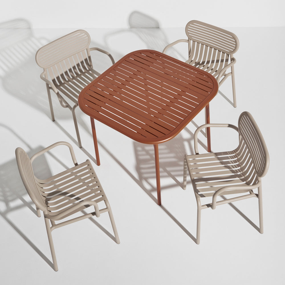 Week-End Slats Outdoor Dining Table