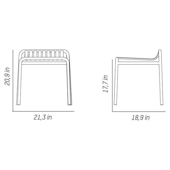 Week-End Outdoor Stool