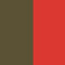 Wander Mirror  option Vermilion Khaki