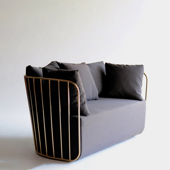 Bride’s Veil Love Seat Chair