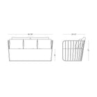 Bride’s Veil Love Seat Chair