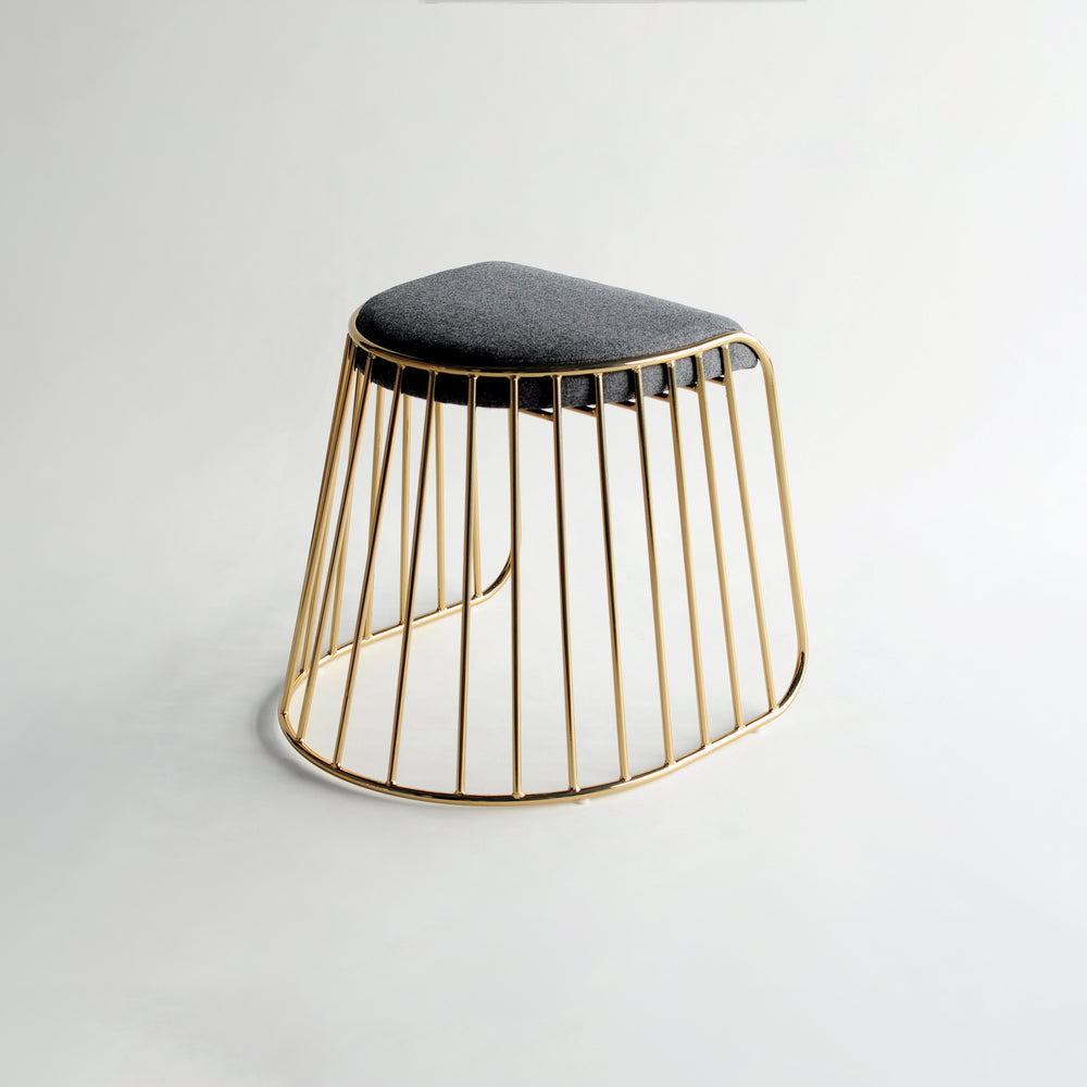 Bride’s Veil Low Stool