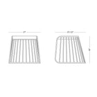 Bride’s Veil Low Stool