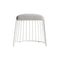 Bride’s Veil Low Stool  option Hallingdal 0110 / Flat White