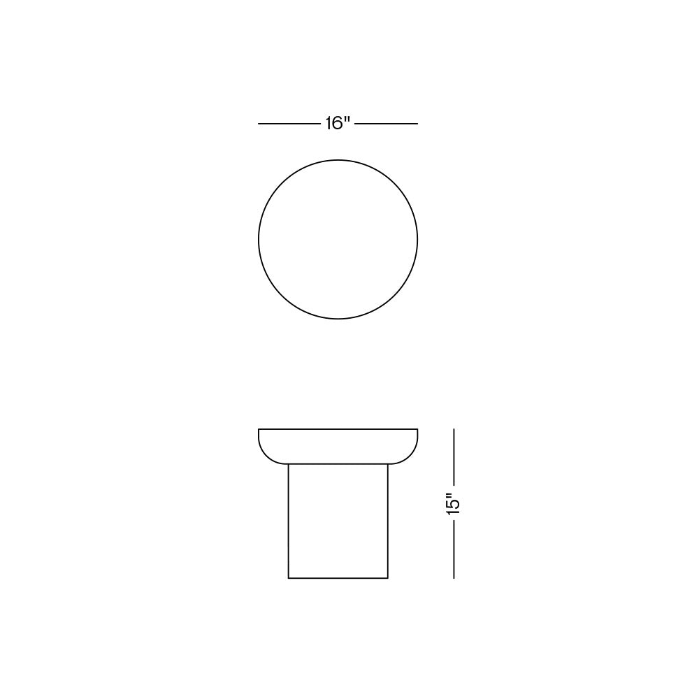Dombak Side Table