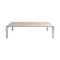 Fryman Coffee Table  option Travertine / Polished Chrome