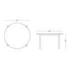 Fryman Outdoor Round Dining Table