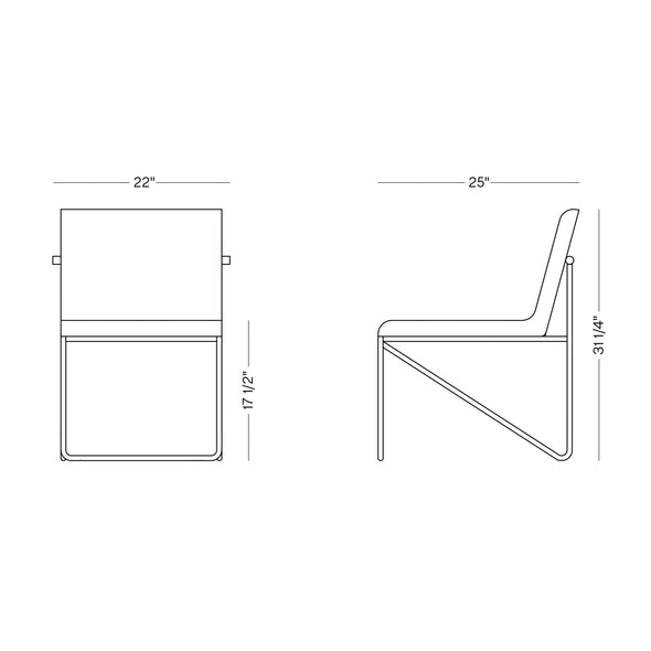 Kickstand Side Chair