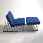 Wired Italic Outdoor Ottoman