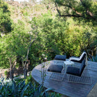 Wired Italic Outdoor Ottoman