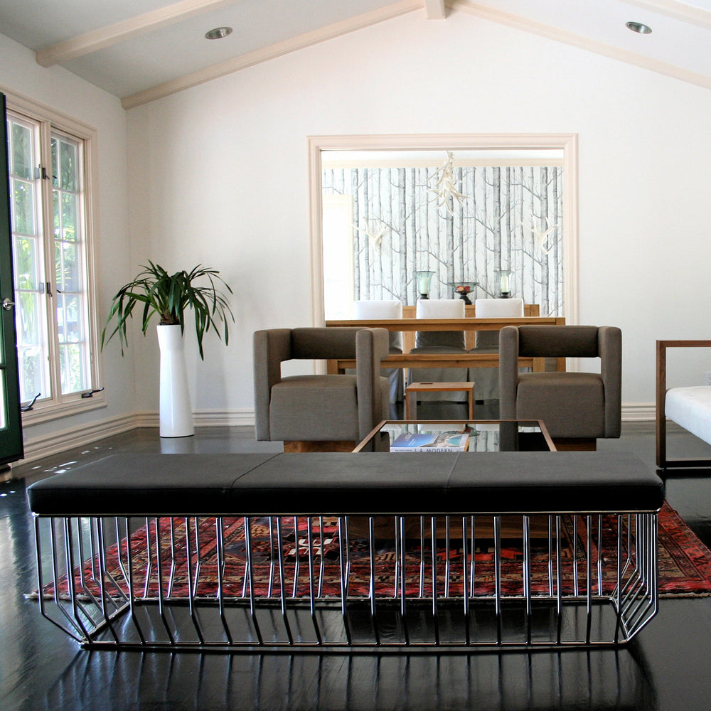 Wired Upholstered Bench