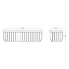 Wired Upholstered Bench