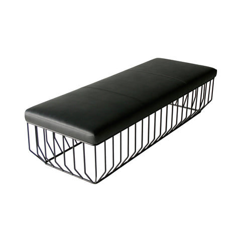 Wired Upholstered Bench