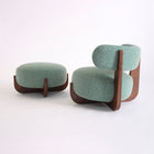 Ziba Lounge Chair and Ottoman
