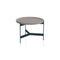Abaco Side Table  option Cenera Matte Lacquered Top with Lavagna Structure