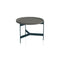 Abaco Side Table  option Piombo Matte Lacquered Top with Lavagna Structure