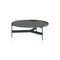 Abaco TOA76 Coffee Table  option Piombo Matte Lacquered Top with Lavagna Structure