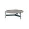 Abaco Coffee Table  option Cenera Matte Lacquered Top with Lavagna Structure