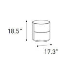 Dedalo 2-Drawer Nightstand