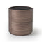 Dedalo Single Storage Module  option Walnut / Black Sahara Marble