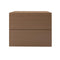 People 3-Drawer Dresser  option Walnut / Large: 27.6 in width
