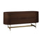 Dedalo Wood Dresser  option Burnt Oak / Matte Bronze
