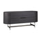 Dedalo Wood Dresser  option Dark Grey Ash / Titanium