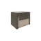 Logos 2-Drawer Nightstand  option Left Facing Handle