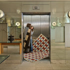 Basket Weave Cherry Rug