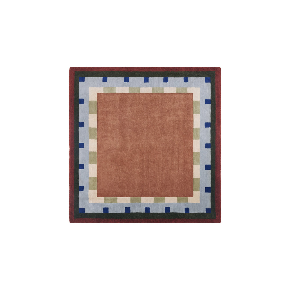 Tiled Rose Rug