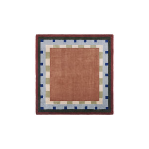 Tiled Rose Rug