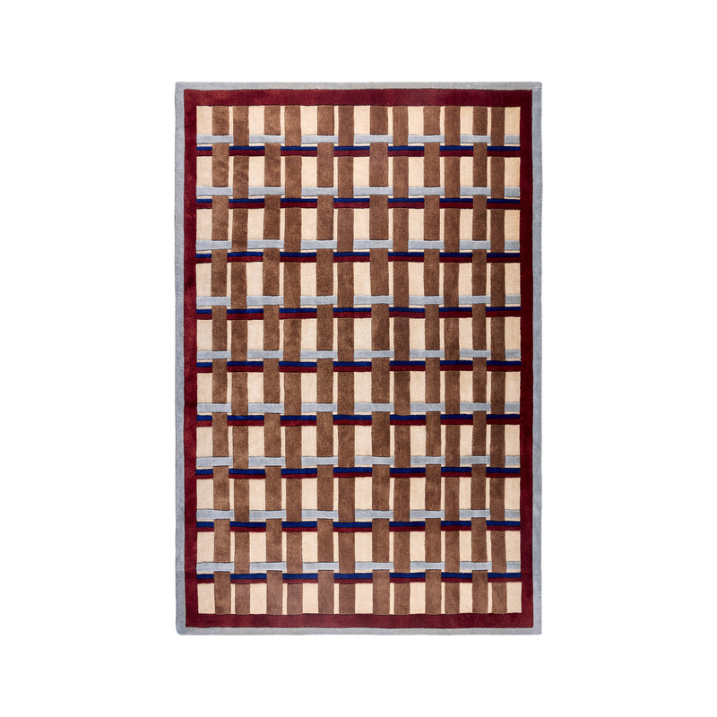 Pieces Twill Cherry Rug - 2Modern