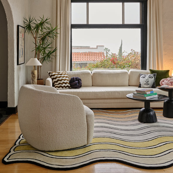 Wavy Desert Rug