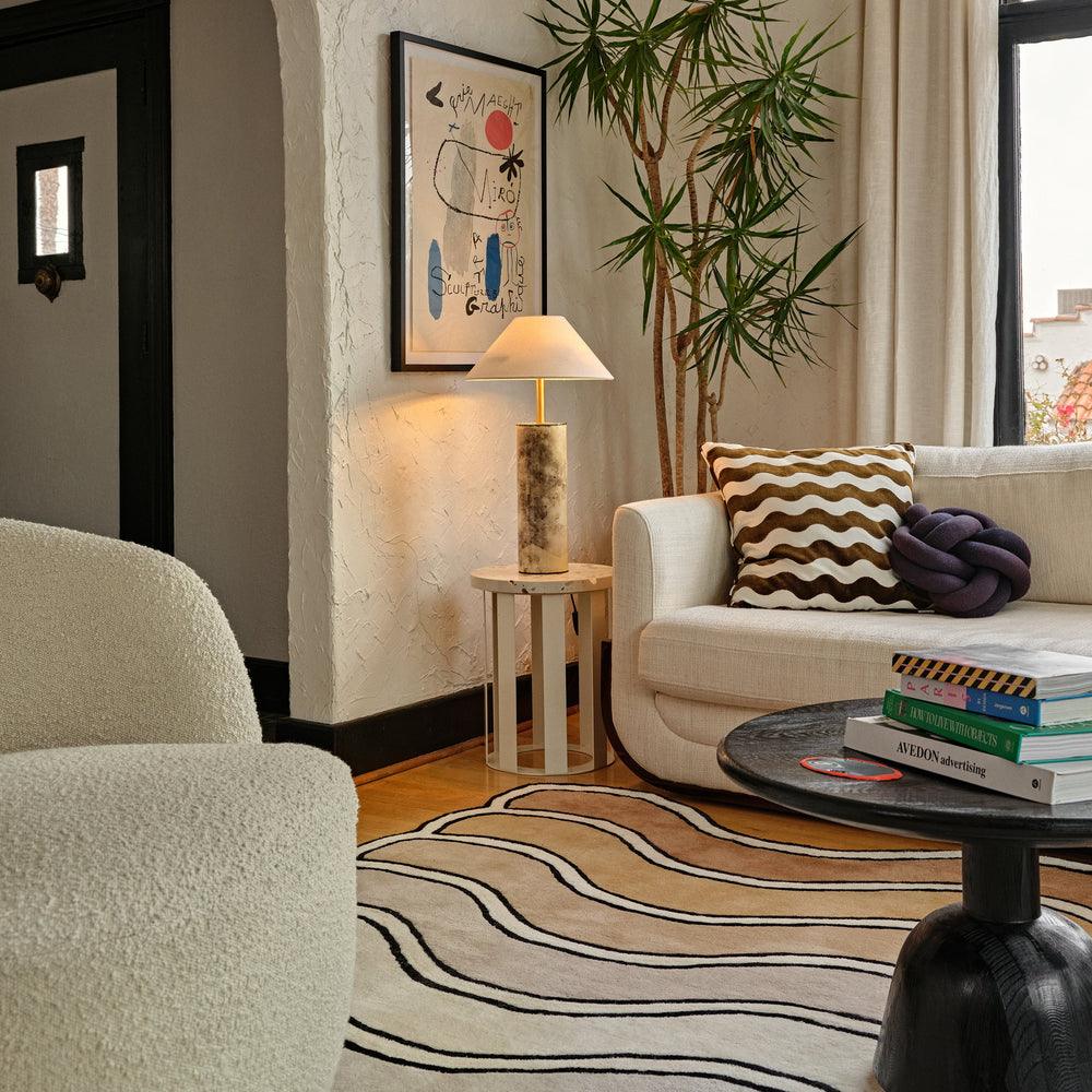 Wavy Desert Rug