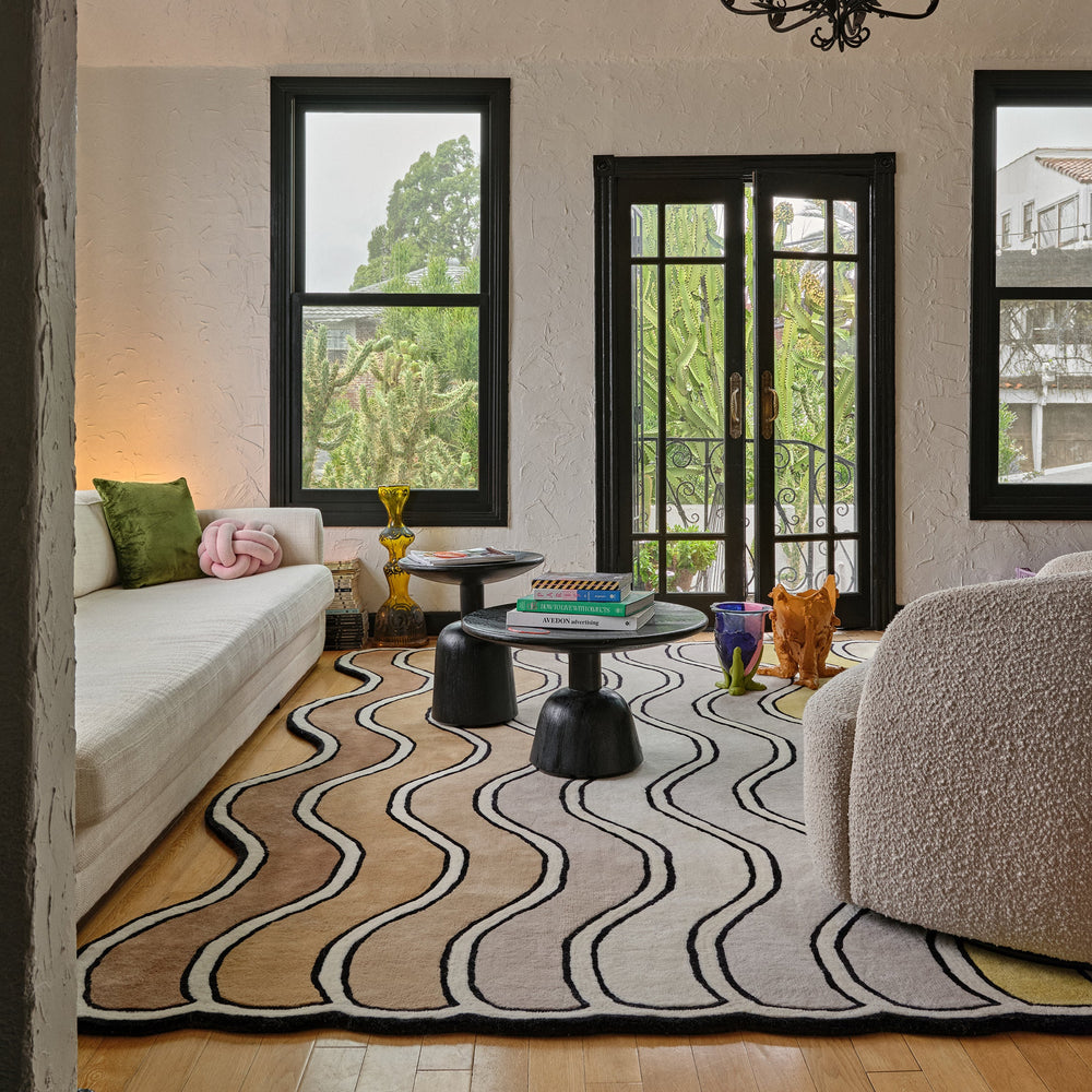 Wavy Desert Rug