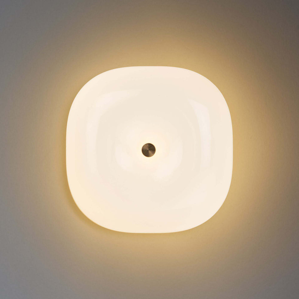 Pillow Square Outdoor LED Wall Sconce
