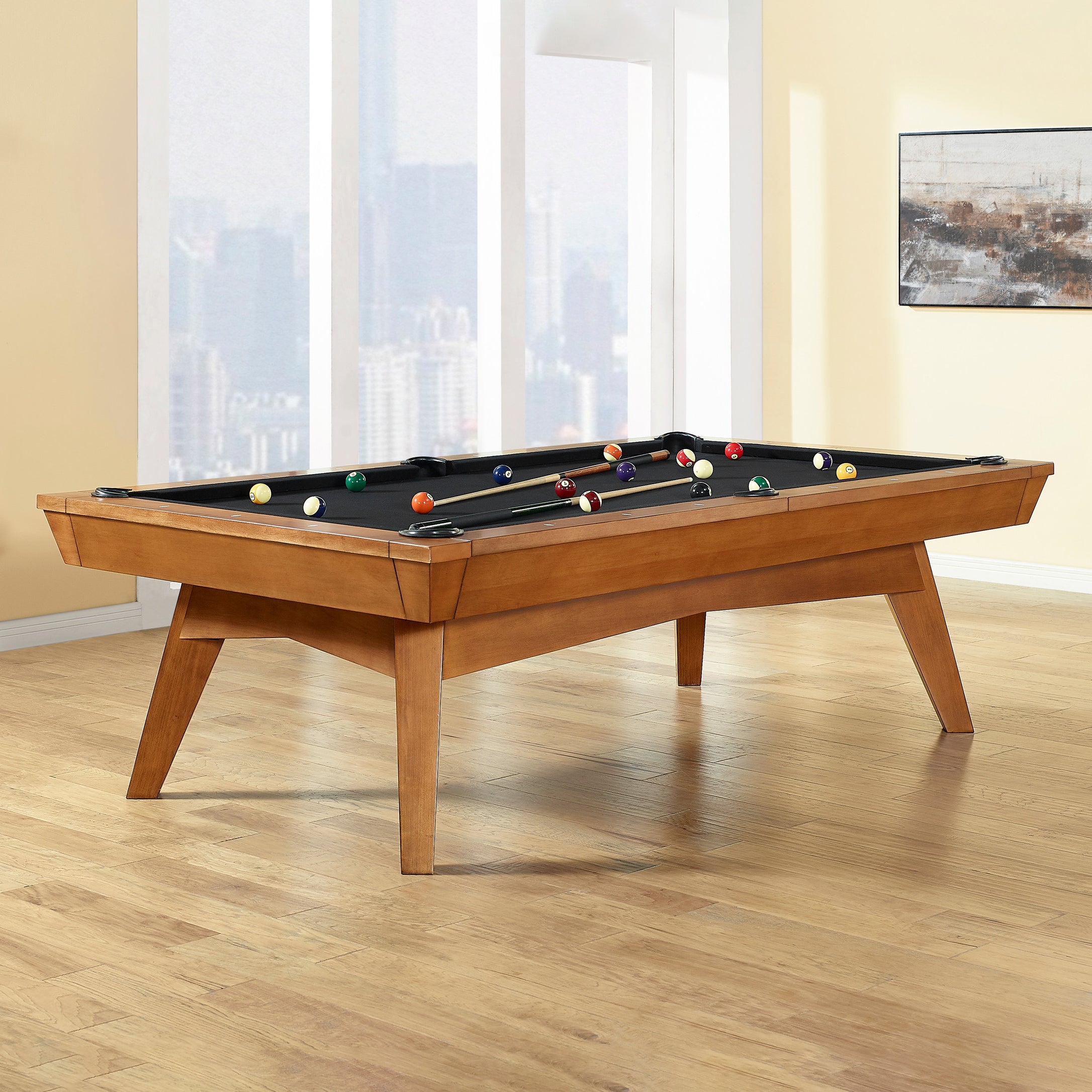 Scratch Proof Pool Table Playcraft Copenhagen Slate Pool Table - 2Modern