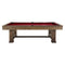 Rio Grande Slate Pool Table  option Burgundy