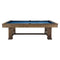 Rio Grande Slate Pool Table  option Weathered Bark