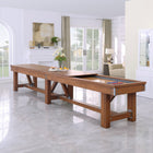 Willow Bend Pro-Series Shuffleboard Table with Butcher Block