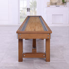Willow Bend Pro-Series Shuffleboard Table with Butcher Block