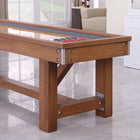 Willow Bend Pro-Series Shuffleboard Table with Butcher Block