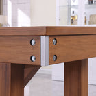 Willow Bend Pro-Series Shuffleboard Table with Butcher Block