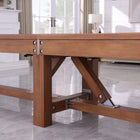 Willow Bend Pro-Series Shuffleboard Table with Butcher Block