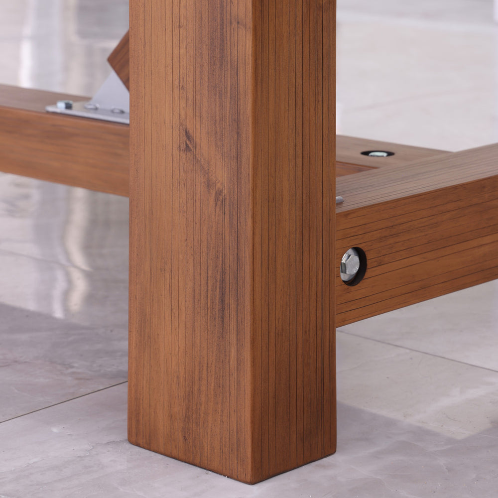 Willow Bend Pro-Series Shuffleboard Table with Butcher Block